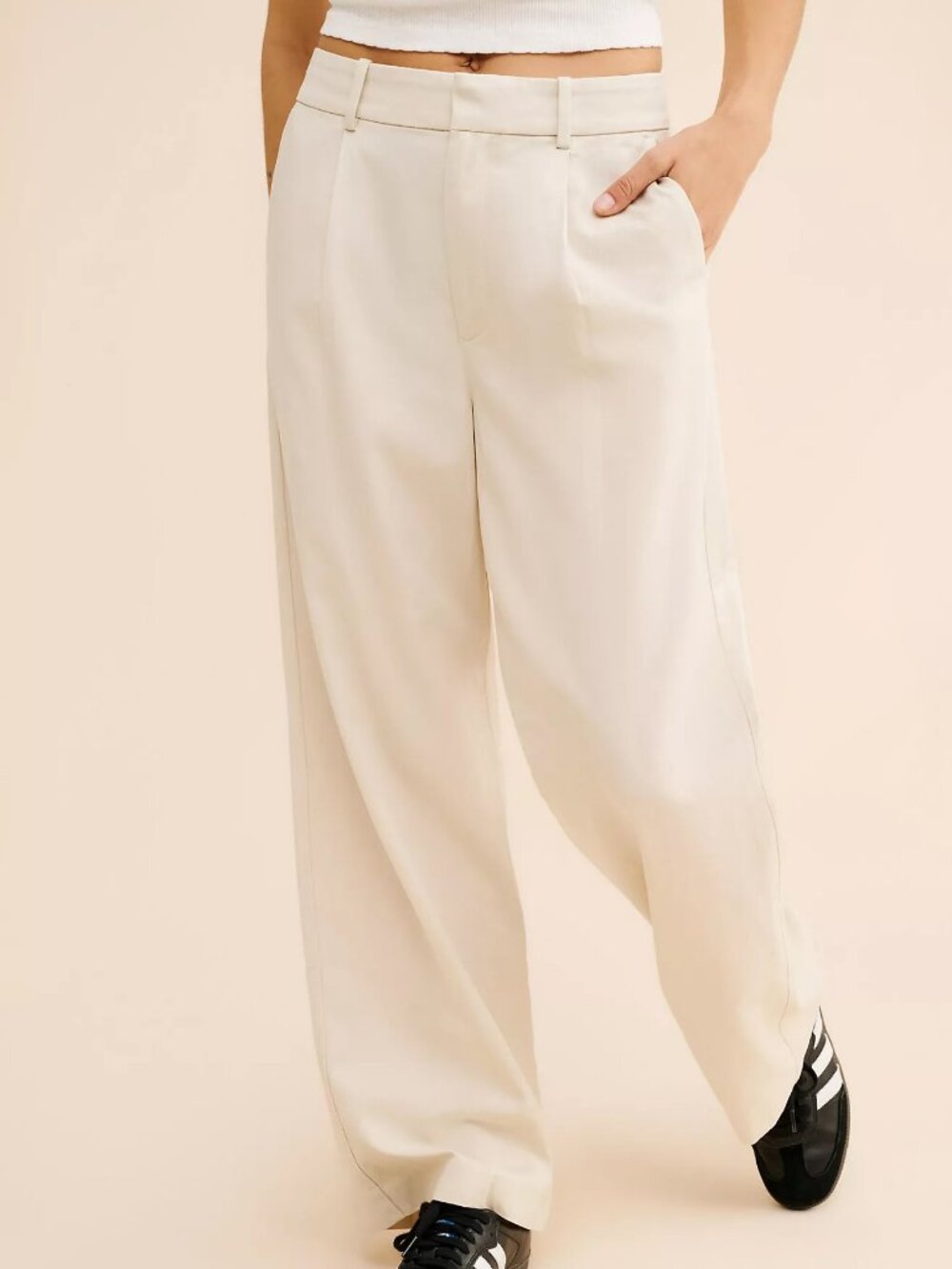 Madewell Slouchy Straight 2T Twill Pants